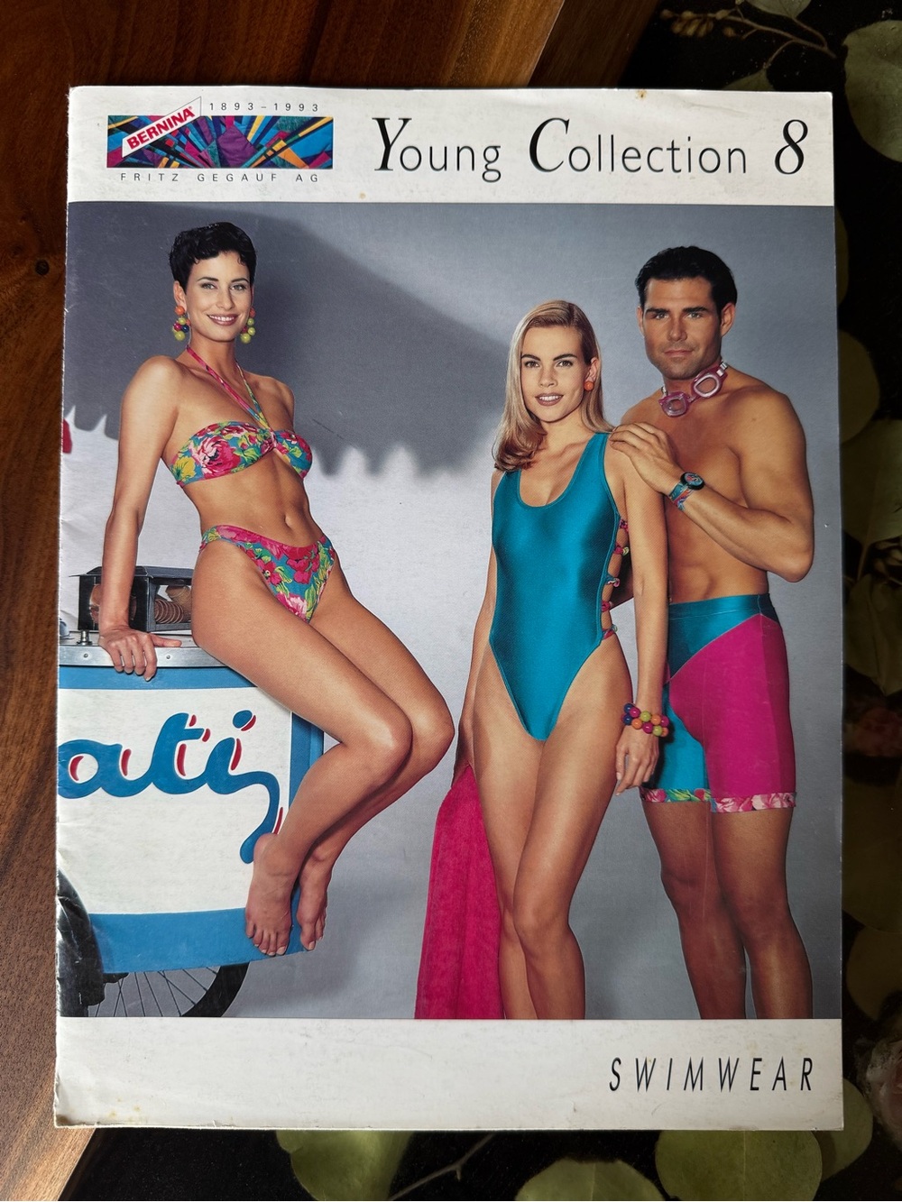 Vintage 1993 Bernina Young Collection 8 Swimwear Pattern Booklet